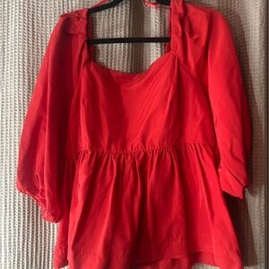 Chic Scarlet Women's Blouse